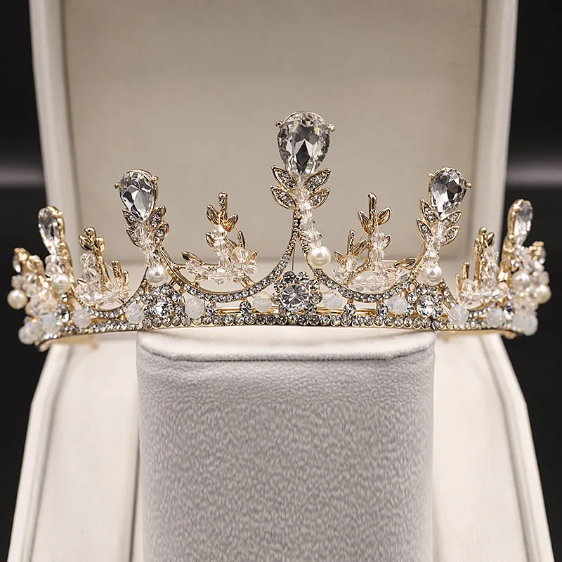 Wedding crown eighteenth birthday super fairy bride tiara Baroque Korean wedding dress crown female simple atmospheric princess
Wedding crown eighteenth birthday super fairy bride tiara Baroque Korean wedding dress crown female simple atmospheric princess