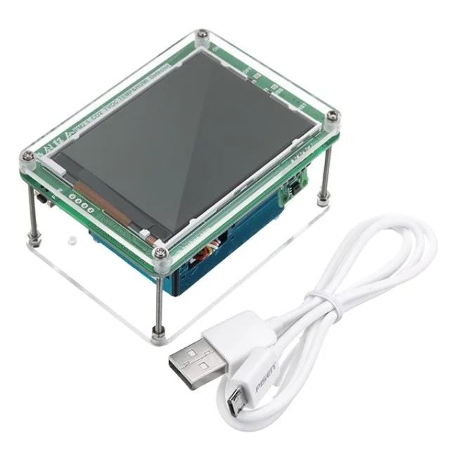 Lonten M5 Particulates PM2.5 PM1.0 PM10 Detector Air Monitoring PM2.5 Dust Haze Laser Sensor With Temperature And Humidity LCD
Lonten M5 Particulates PM2.5 PM1.0 PM10 Detector Air Monitoring PM2.5 Dust Haze Laser Sensor With Temperature And Humidity LCD
