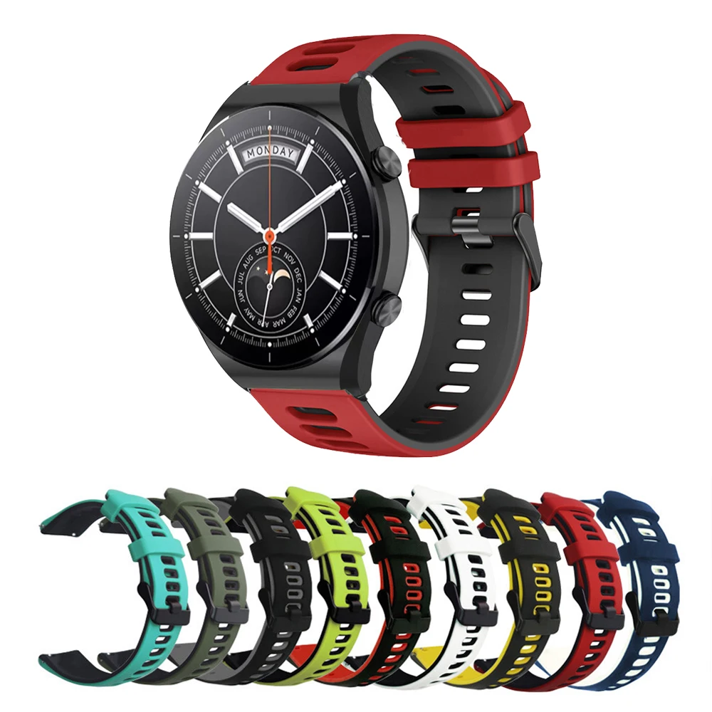 Ремешок силиконовый для Xiaomi Huami Amazfit GTR 3 2E 2/Mi Watch, цветной спортивный браслет для смарт-часов Xiaomi Watch S1, 22 мм
Ремешок силиконовый для Xiaomi Huami Amazfit GTR 3 2E 2/Mi Watch, цветной спортивный браслет для смарт-часов Xiaomi Watch S1, 22 мм