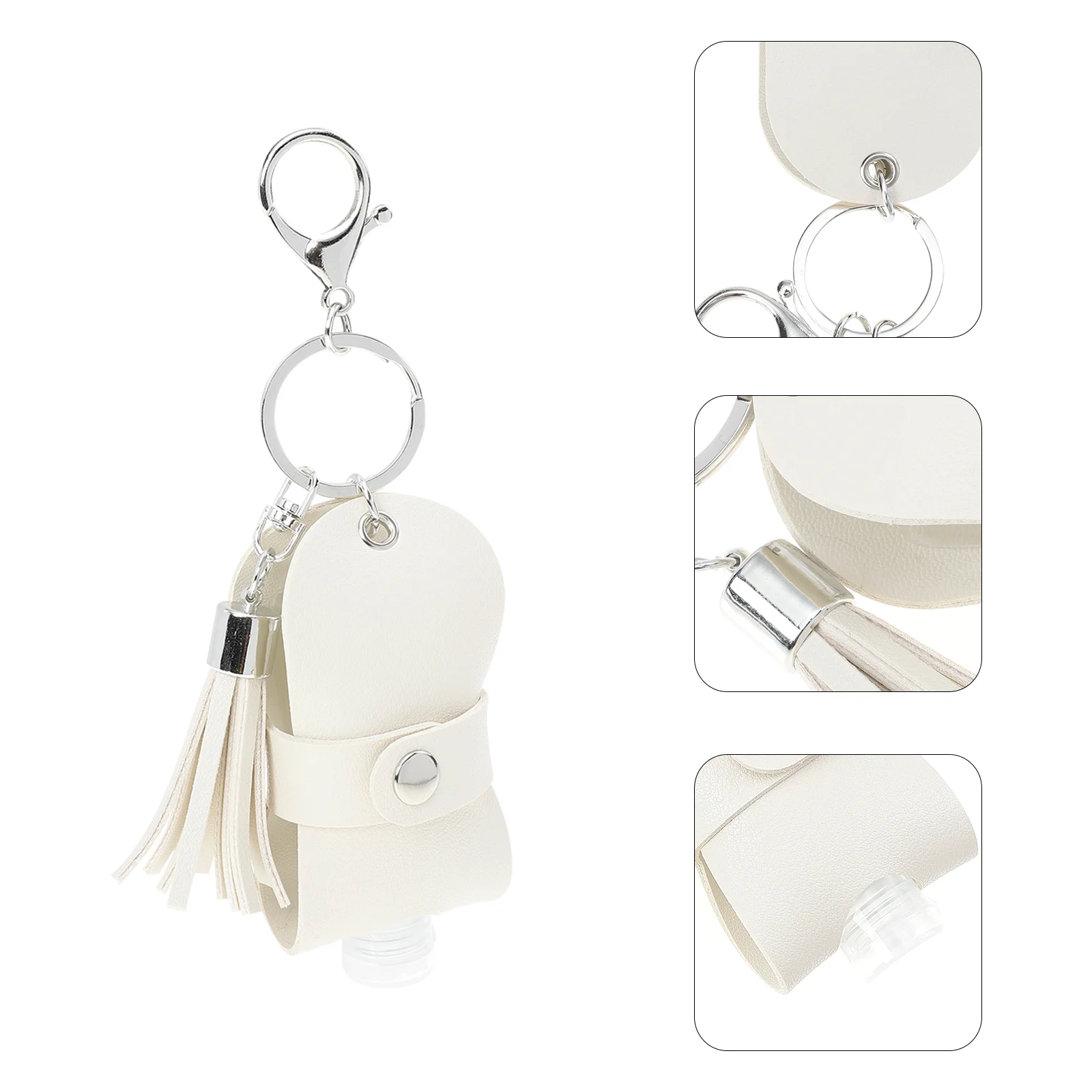 Keychain Refillable Holder Liquid Containers Bottle Portable Container Clip Bath Body Perfume Sleeve Lotion Pump Dispenser
Keychain Refillable Holder Liquid Containers Bottle Portable Container Clip Bath Body Perfume Sleeve Lotion Pump Dispenser