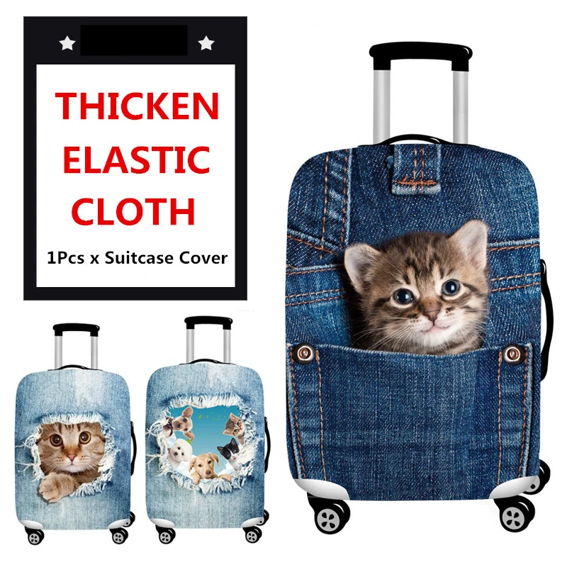27-29inch Animal Suitcase Elastic Case Cover 3D Cat Luggage Protection Covers Baggage Trolley Trunk Dustproof Travel Accessories
27-29inch Animal Suitcase Elastic Case Cover 3D Cat Luggage Protection Covers Baggage Trolley Trunk Dustproof Travel Accessories