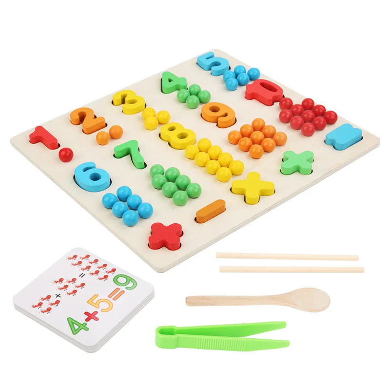Wooden Math Toys Baby Montessori Puzzle Educational Color Sorting Sensory Nordic Wood Toys Clip Beads Games Gift Toys For Kids
Wooden Math Toys Baby Montessori Puzzle Educational Color Sorting Sensory Nordic Wood Toys Clip Beads Games Gift Toys For Kids