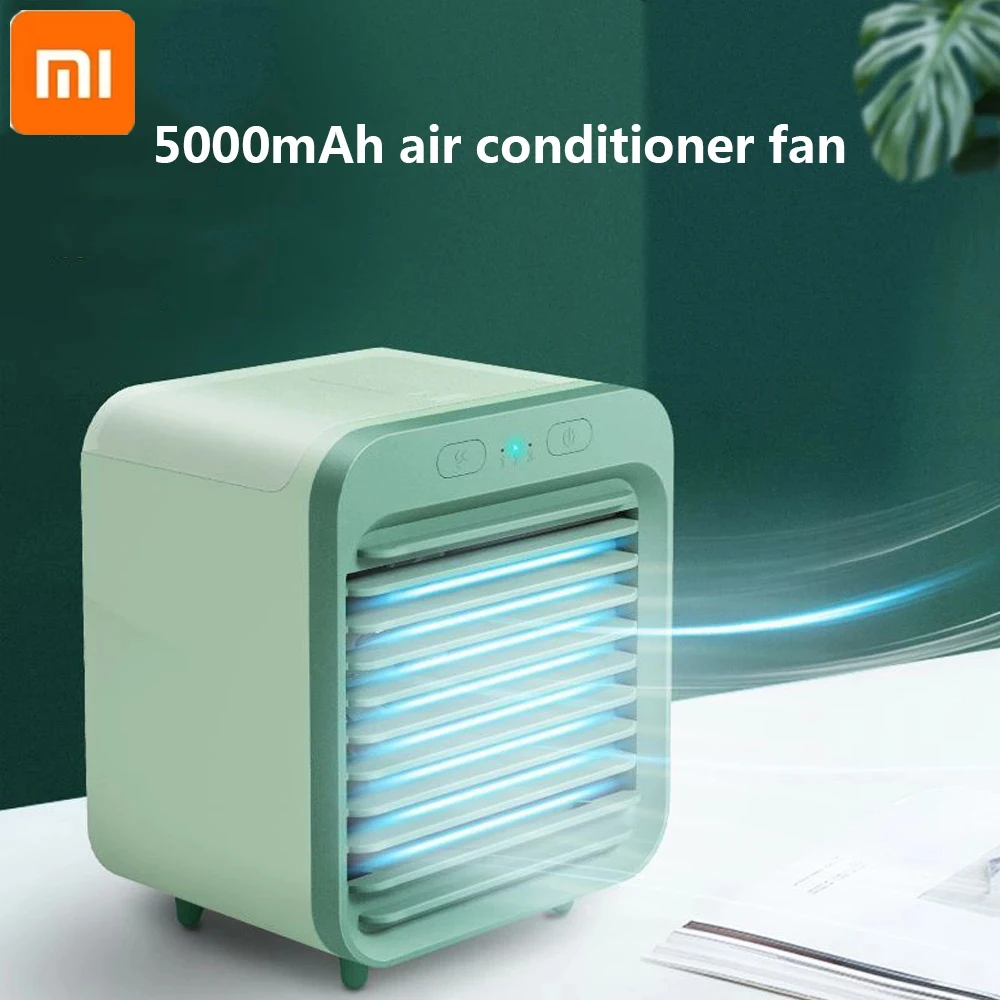 Портативный Настольный вентилятор Xiaomi, мини-вентилятор с функцией охлаждения воздуха для дома и офиса
Портативный Настольный вентилятор Xiaomi, мини-вентилятор с функцией охлаждения воздуха для дома и офиса