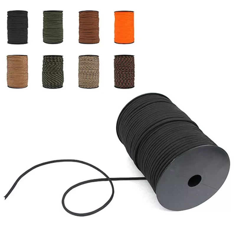Mil Spec Type 9 Core 550parachute Rope 100 Meters Outdoor Camping Paracord Outdoor Survival Parachute Cord Paracord 4mm Diameter
Mil Spec Type 9 Core 550parachute Rope 100 Meters Outdoor Camping Paracord Outdoor Survival Parachute Cord Paracord 4mm Diameter