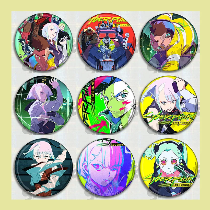 Cyberpunk Edgerunners Anime Figure Brooches Badge Cyberpunk Edgerunners Anime Figure Periphery Accessories for Backpack Costume
Cyberpunk Edgerunners Anime Figure Brooches Badge Cyberpunk Edgerunners Anime Figure Periphery Accessories for Backpack Costume