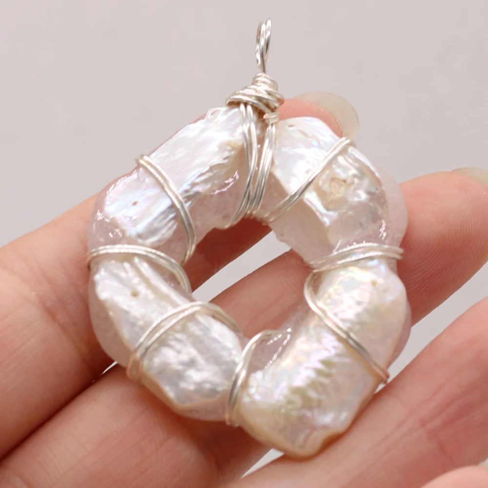 Natural Stone Irregular Round Crystal Bud Silver Pearl Pendant For Jewelry Making DIY Necklaces Earring Accessories Charms Gift
Natural Stone Irregular Round Crystal Bud Silver Pearl Pendant For Jewelry Making DIY Necklaces Earring Accessories Charms Gift