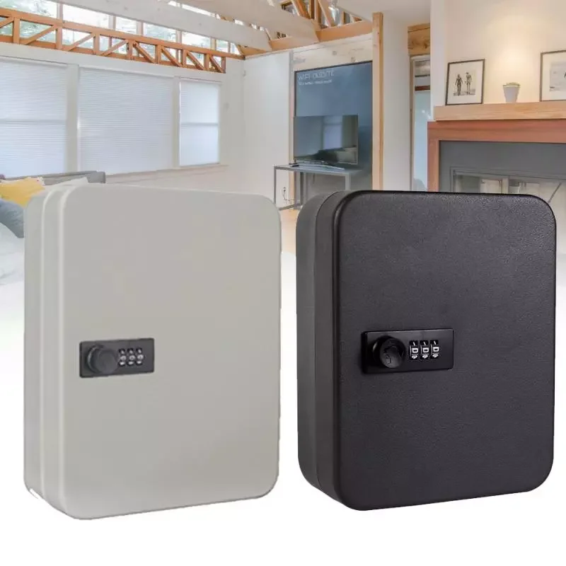 Key Safe Box Organizer Storage Cabinet Home Car Resettable Code Wall Mounted Metal Office Combination Lock Password
Key Safe Box Organizer Storage Cabinet Home Car Resettable Code Wall Mounted Metal Office Combination Lock Password