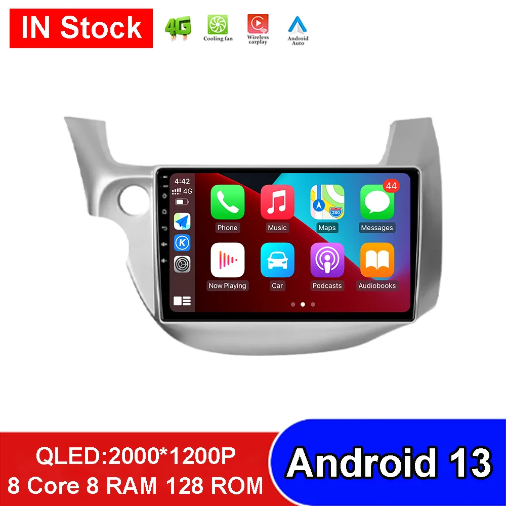 Для Honda Jazz 2 GG 2008 - 2014 Fit 2 GE 2007 - 2014 Android 13 No 2din 2 Din автомагнитола мультимедийный видеоплеер навигация
Для Honda Jazz 2 GG 2008 - 2014 Fit 2 GE 2007 - 2014 Android 13 No 2din 2 Din автомагнитола мультимедийный видеоплеер навигация
