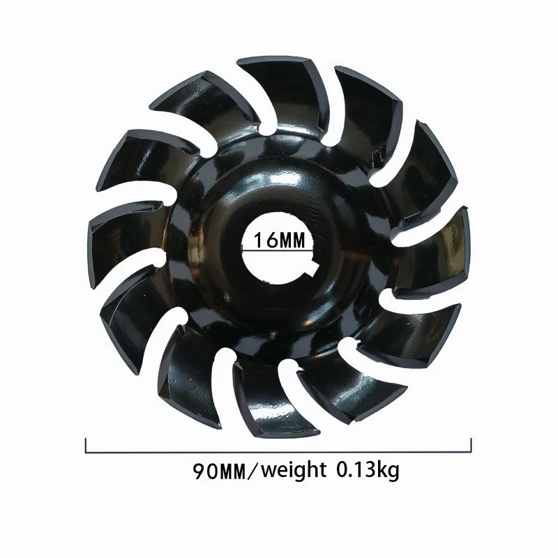 1PC 90mm Manganese Steel 12 Teeth Wood Carving Disc 22mm Bore Grinder Wood Shaping Disc For 125 Angle Grinder Woodworking Tool
1PC 90mm Manganese Steel 12 Teeth Wood Carving Disc 22mm Bore Grinder Wood Shaping Disc For 125 Angle Grinder Woodworking Tool