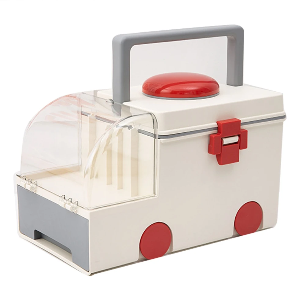 Creative Storage Box Cute Large-Capacity Medicine Box Household Medicine Box Office Desktop Organizer Gray and White
Creative Storage Box Cute Large-Capacity Medicine Box Household Medicine Box Office Desktop Organizer Gray and White