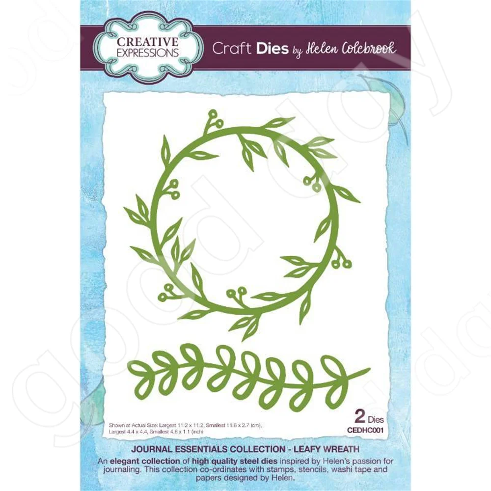 Arrival New Leafy Wreath Metal Cutting Dies Scrapbook Diary Decoration Embossing Template Diy Greeting Card Handmade Hot Sale
Arrival New Leafy Wreath Metal Cutting Dies Scrapbook Diary Decoration Embossing Template Diy Greeting Card Handmade Hot Sale