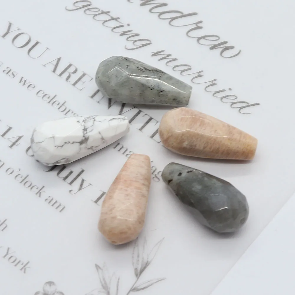 Facet Water Drop Shape Pendanst Flash Stone Jewelry Making DIY Necklace Earring Teardrop Natural Gem Beads Charms Wholesale
Facet Water Drop Shape Pendanst Flash Stone Jewelry Making DIY Necklace Earring Teardrop Natural Gem Beads Charms Wholesale