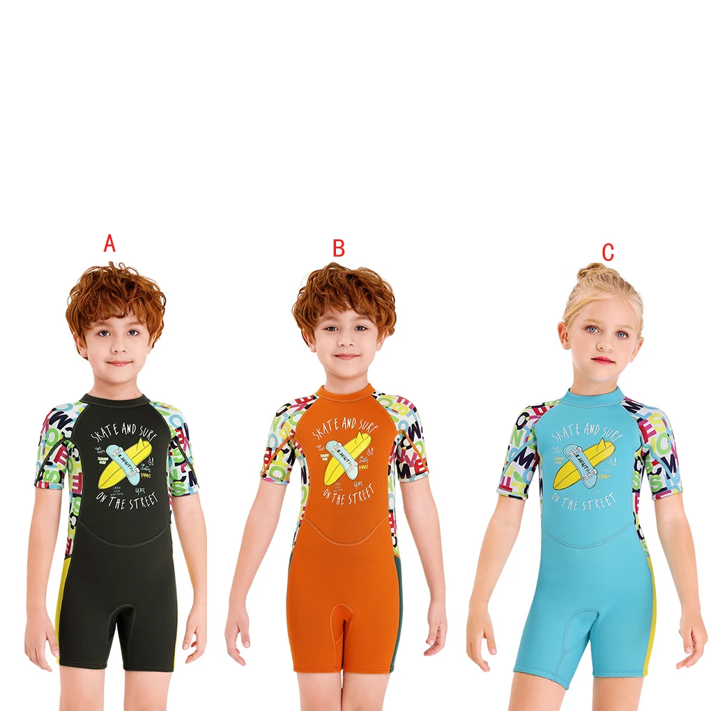 Children Wetsuit Simple Keeping-warm Dive Clothing Thickened Surfing Clothes Comfortable Diving Wear with Short Sleeves
Children Wetsuit Simple Keeping-warm Dive Clothing Thickened Surfing Clothes Comfortable Diving Wear with Short Sleeves