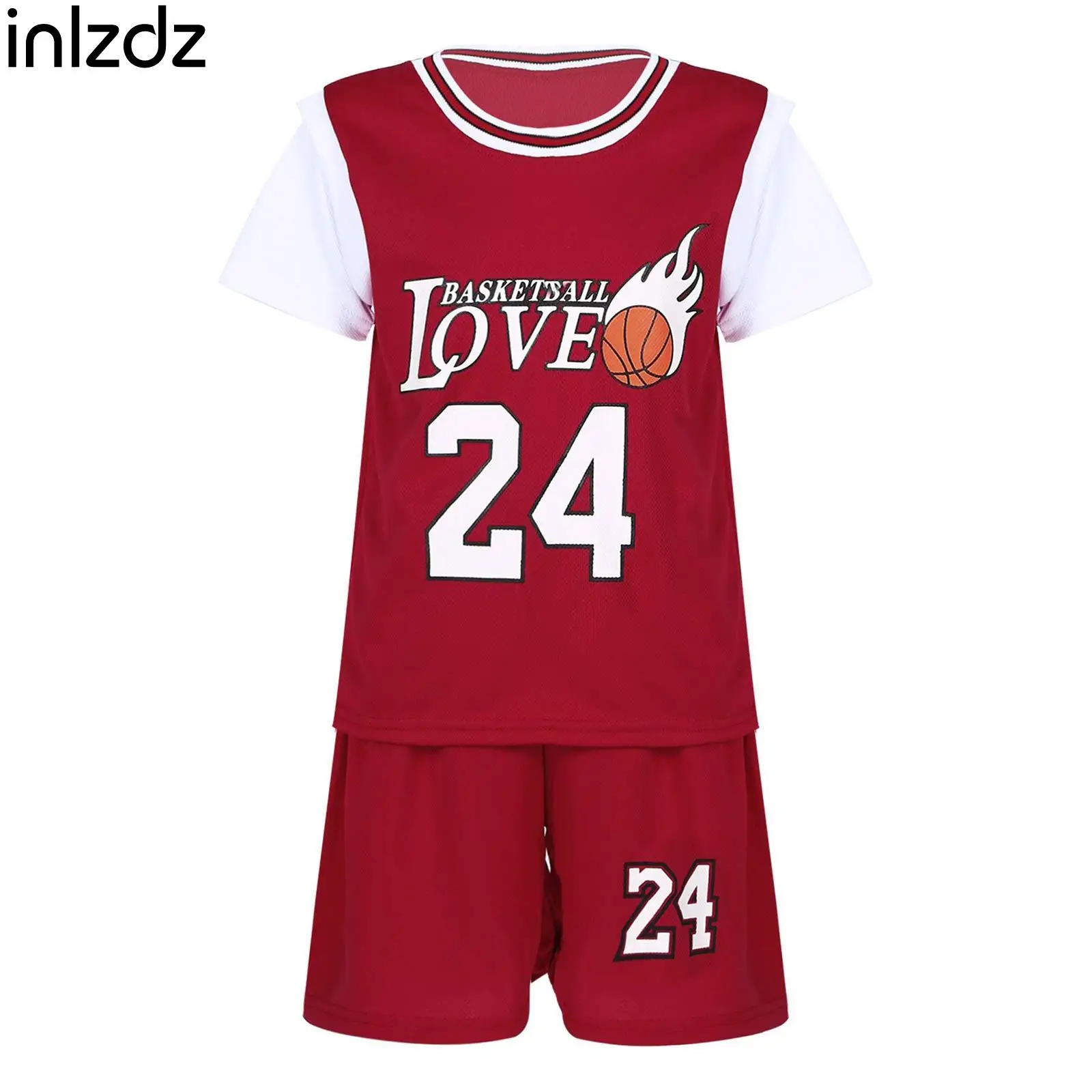 inIzdz Kids Boys Two Piece Sportswears Short Sleeve Letters Print Round Neck Tops and Shorts Suit Breathable Polyester Playwears
inIzdz Kids Boys Two Piece Sportswears Short Sleeve Letters Print Round Neck Tops and Shorts Suit Breathable Polyester Playwears