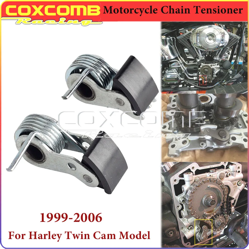 Motorcycle Accessories Twin Cam Engines Outer Inner Chain Tensioner For Harley Twin Cam Dyna Super Glide Softail Touring 1999-06
Motorcycle Accessories Twin Cam Engines Outer Inner Chain Tensioner For Harley Twin Cam Dyna Super Glide Softail Touring 1999-06