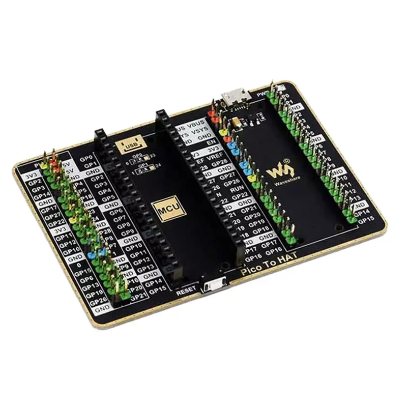 Waveshare for Raspberry Pi Pico Interface Expansion Board 40Pin Gpio Interface Multiple Functional Interfaces
Waveshare for Raspberry Pi Pico Interface Expansion Board 40Pin Gpio Interface Multiple Functional Interfaces