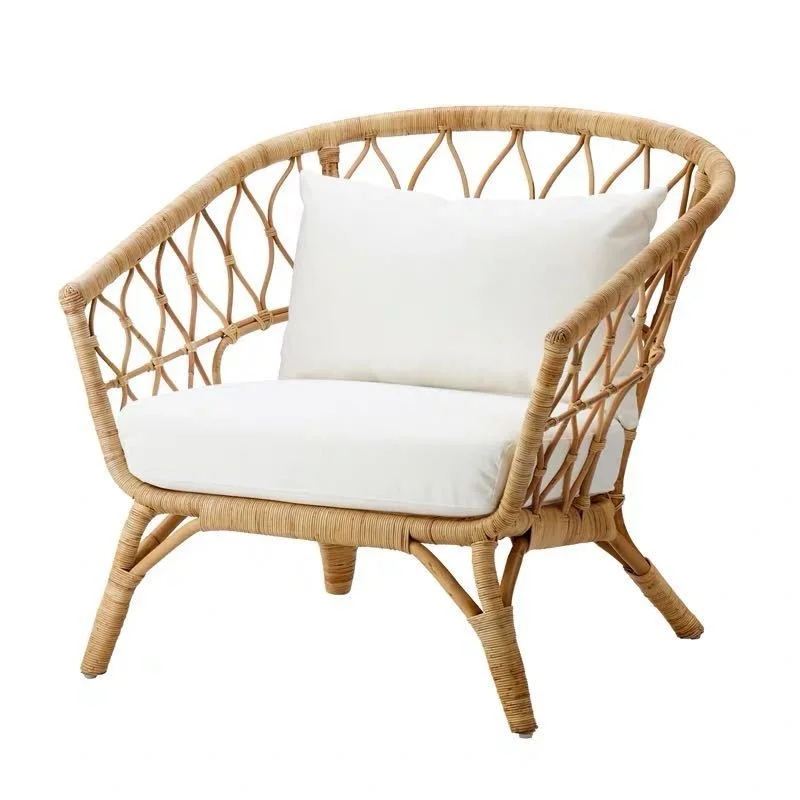 

Сиденье из ротанга OTAUTAU, Плетеный кофейный столик из натурального ротанга, японская мебель для дома, гостиной