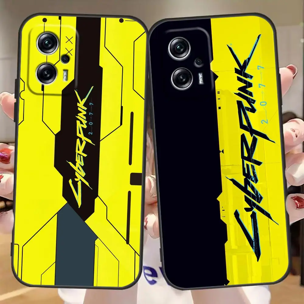 Hot Game C-Cyberpunkes Cover Phone Case For Redmi Note 11 11S 11E 11T 7 8 2021 8T 9 9S 9T 10 10S Pro Plus 4G 5G Carcasa Case
Hot Game C-Cyberpunkes Cover Phone Case For Redmi Note 11 11S 11E 11T 7 8 2021 8T 9 9S 9T 10 10S Pro Plus 4G 5G Carcasa Case