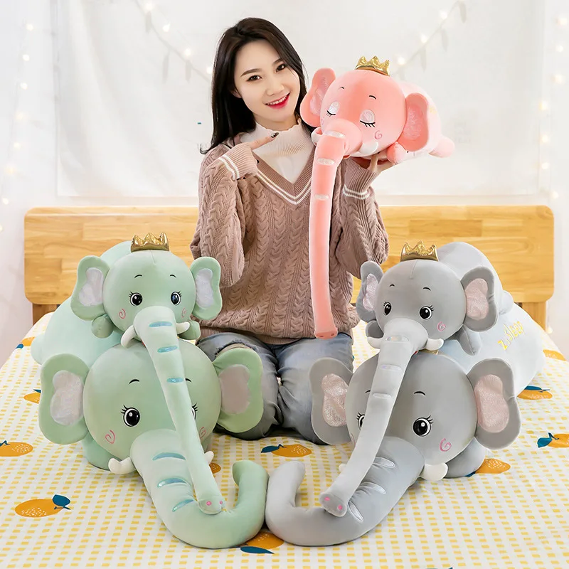 100CM Cute Warm Lying Pillows Long-nosed Elephant Plush Toy Plush Pillow Stuffed Toys Kawaii Room Decor Children's Toys Gift
100CM Cute Warm Lying Pillows Long-nosed Elephant Plush Toy Plush Pillow Stuffed Toys Kawaii Room Decor Children's Toys Gift