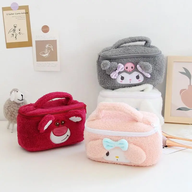 Kawaii Large Capacity Portable Cosmetic Case Sanrios Kuromi My Melody Makeup Bag Waterproof Travel Make Up Storage Pouch Gifts
Kawaii Large Capacity Portable Cosmetic Case Sanrios Kuromi My Melody Makeup Bag Waterproof Travel Make Up Storage Pouch Gifts