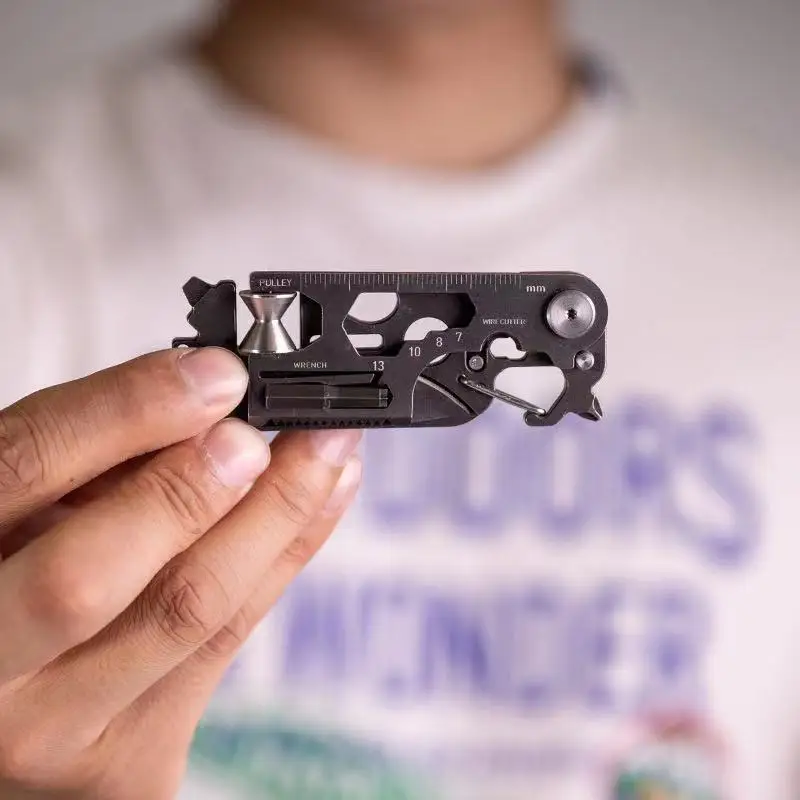 Mini Compact Combo Tool 420 Grade Stainless Steel 30 In 1 EDC Pocket Tool Outdoor Everyday Carry Tool
Mini Compact Combo Tool 420 Grade Stainless Steel 30 In 1 EDC Pocket Tool Outdoor Everyday Carry Tool