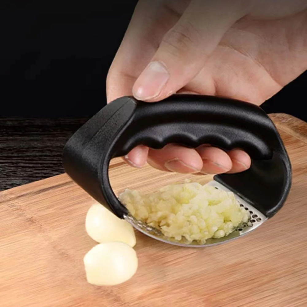 Kitchen Garlic Press Manual Garlic Masher Stainless Steel Garlic Press Chopping Garlic Tool Vegetable Home Gadget Accessories
Kitchen Garlic Press Manual Garlic Masher Stainless Steel Garlic Press Chopping Garlic Tool Vegetable Home Gadget Accessories
