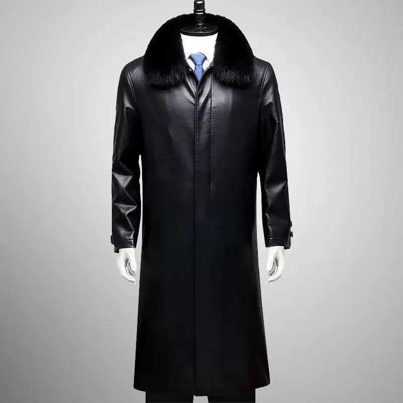 Men's High-end Soft Leather Jacket with Thicker Outer Leather Casual Men's Loose Windbreaker Large Size Soft Leather Coat
Men's High-end Soft Leather Jacket with Thicker Outer Leather Casual Men's Loose Windbreaker Large Size Soft Leather Coat