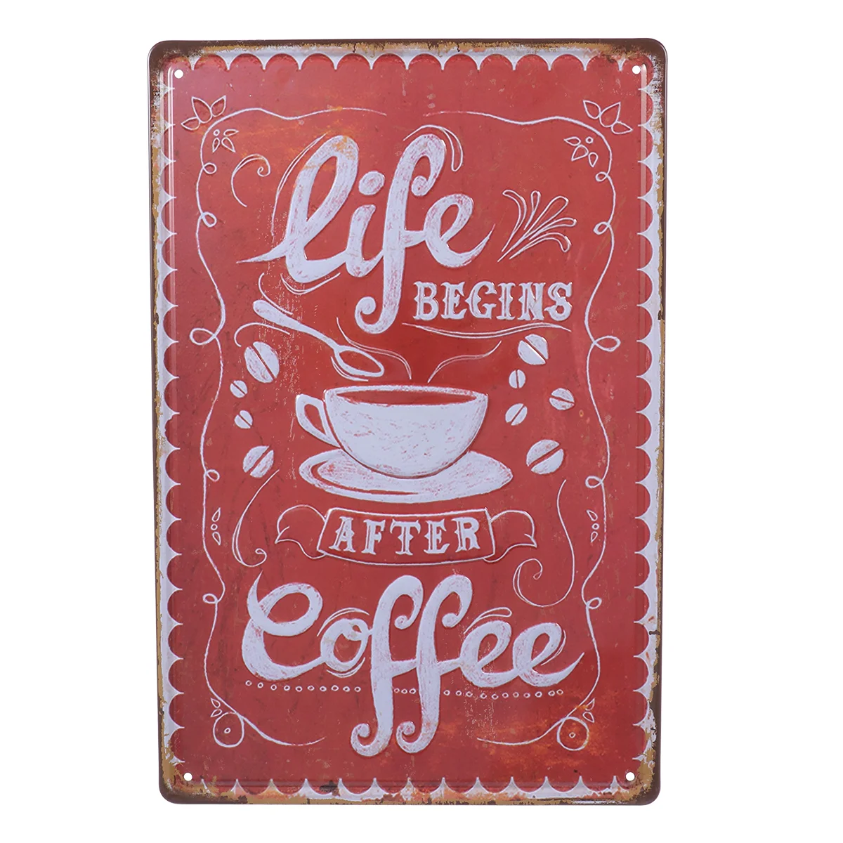 Simple Truth Vintage Decorative Signs Tin Metal Iron Car Sign Painting for Wall Home Bar Coffee Shop (Life BEGINS)
Simple Truth Vintage Decorative Signs Tin Metal Iron Car Sign Painting for Wall Home Bar Coffee Shop (Life BEGINS)