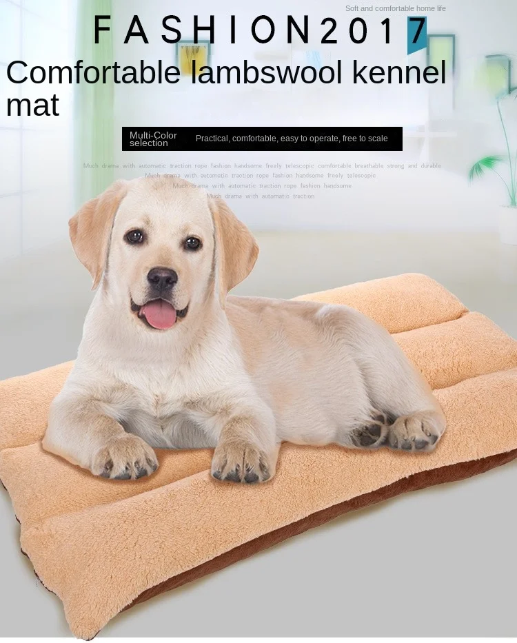 Pet Dog Bed Mat Square Soft Plush Kennel Cat Dog Sleep Cushion Summer Small Medium Large Washable Puppy Pad House Pet Products
Pet Dog Bed Mat Square Soft Plush Kennel Cat Dog Sleep Cushion Summer Small Medium Large Washable Puppy Pad House Pet Products