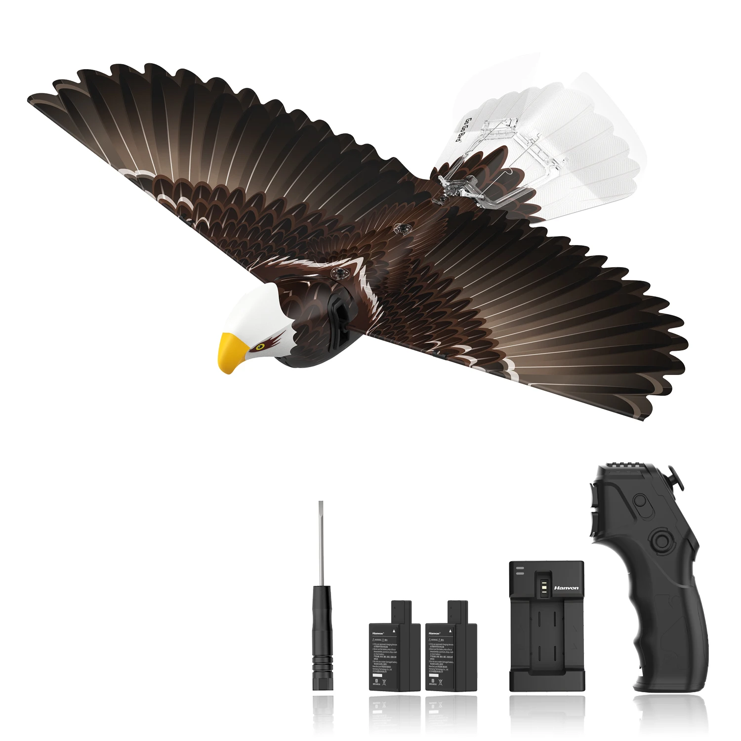 New Go Go Bird Eagle,RC Eagle Upgraded Flying Bird,RC Helicopter,Smart Bionic Flapping Wings Eagle,Remote Control Aircraft Fl
New Go Go Bird Eagle,RC Eagle Upgraded Flying Bird,RC Helicopter,Smart Bionic Flapping Wings Eagle,Remote Control Aircraft Fl