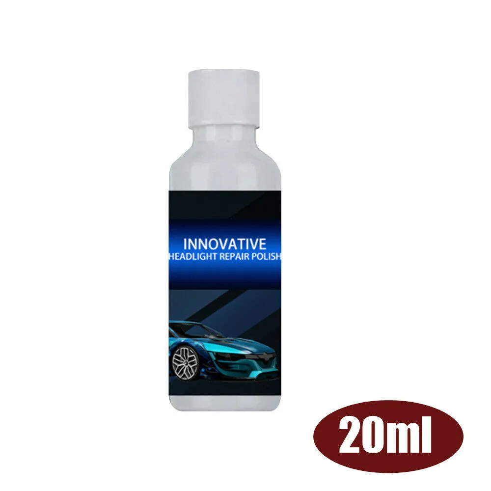 20ML Car Headlight Oxidation Scratch Repair Fluid Has High Transparency For Car Headlight Polishing Rusty Cleaning Fluid Kit
20ML Car Headlight Oxidation Scratch Repair Fluid Has High Transparency For Car Headlight Polishing Rusty Cleaning Fluid Kit