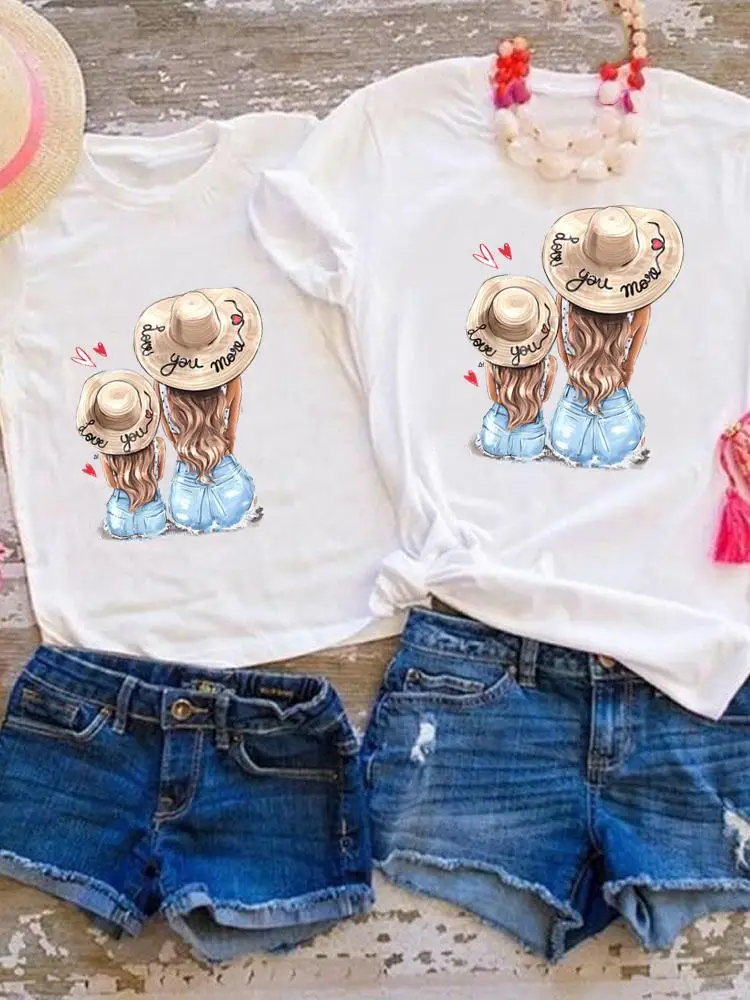 Sweet Daughter Love 90s Family Matching Outfits Tee Graphic T-shirt Women Girls Boys Kid Child Summer Mom Mama Clothes Clothing
Sweet Daughter Love 90s Family Matching Outfits Tee Graphic T-shirt Women Girls Boys Kid Child Summer Mom Mama Clothes Clothing