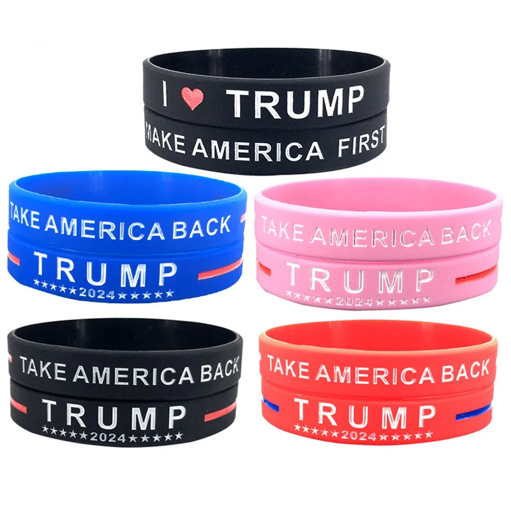 Fashion Take America Back Silicone Bracelet Simple Waterproof Sports Wristband Trump 2024 Jewelry Accessories for Men Women Gift
Fashion Take America Back Silicone Bracelet Simple Waterproof Sports Wristband Trump 2024 Jewelry Accessories for Men Women Gift