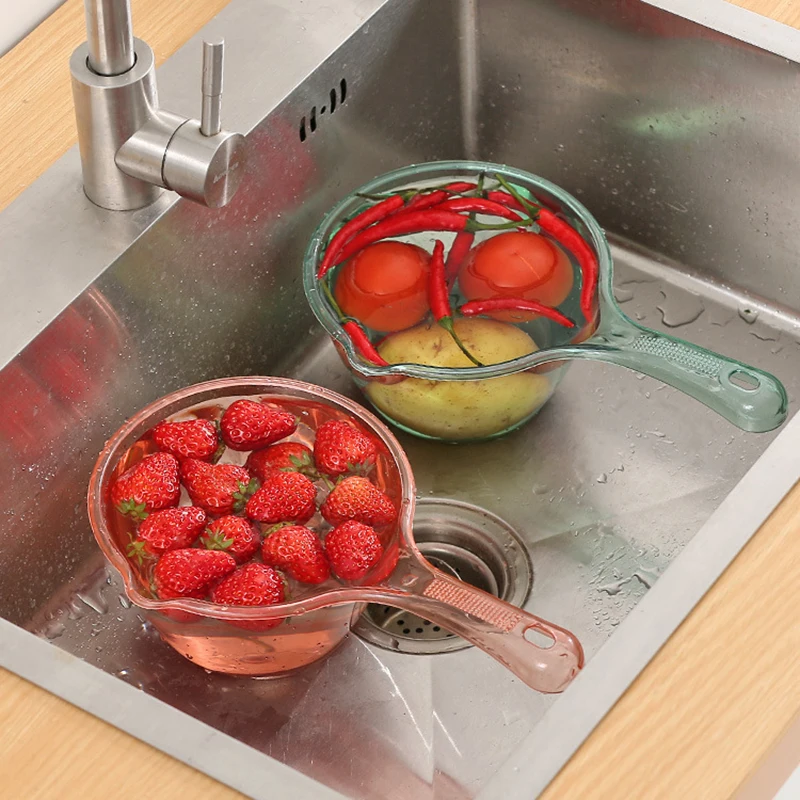 Прозрачная ложка с длинной ручкой для мытья воды 
Прозрачная ложка с длинной ручкой для мытья воды