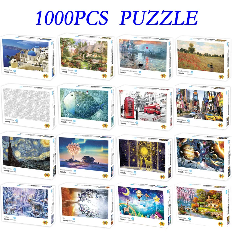 Пазлы для взрослых, 1000 штук, бумажная фотобумага, умная декомпрессия, сделай сам, большая фотобумага, подарок
Пазлы для взрослых, 1000 штук, бумажная фотобумага, умная декомпрессия, сделай сам, большая фотобумага, подарок