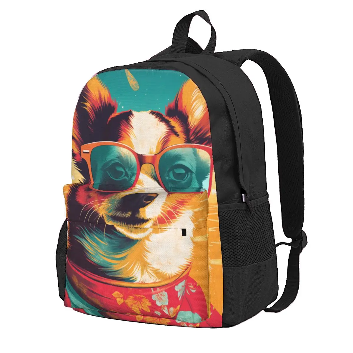 Dog Backpack Women Men Sunny Beach Sunglasses Illustration Big Backpacks Funny High School Bags Cycling Designer Rucksack
Dog Backpack Women Men Sunny Beach Sunglasses Illustration Big Backpacks Funny High School Bags Cycling Designer Rucksack