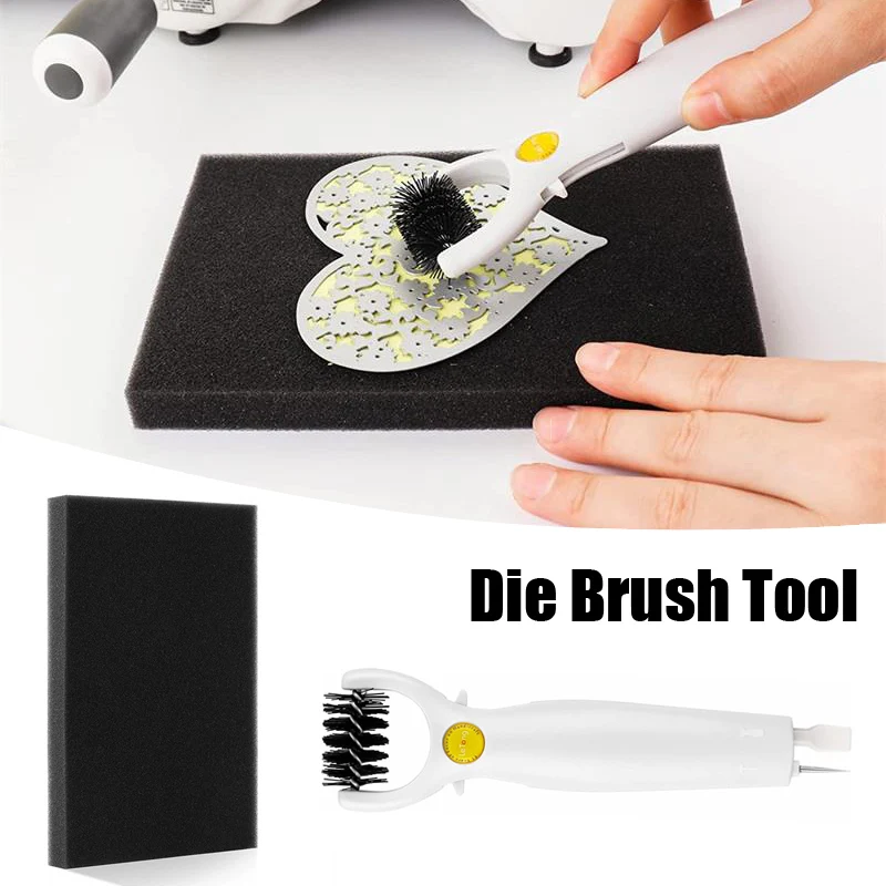 3 in 1 Die Brush Piercer Scraper Weeding Tools With Foam Pad For Easily Removing Excess Paper From Dies Must-have Die Brush Tool
3 in 1 Die Brush Piercer Scraper Weeding Tools With Foam Pad For Easily Removing Excess Paper From Dies Must-have Die Brush Tool