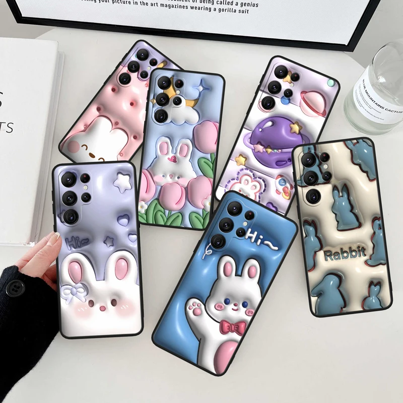 Nonstereoscopic 3D Vision Rabbit Cute Black Phone Case For Samsung Galaxy S23 S22 S21 S20 FE Ultra Pro Lite S10 S10E Plus 5G
Nonstereoscopic 3D Vision Rabbit Cute Black Phone Case For Samsung Galaxy S23 S22 S21 S20 FE Ultra Pro Lite S10 S10E Plus 5G