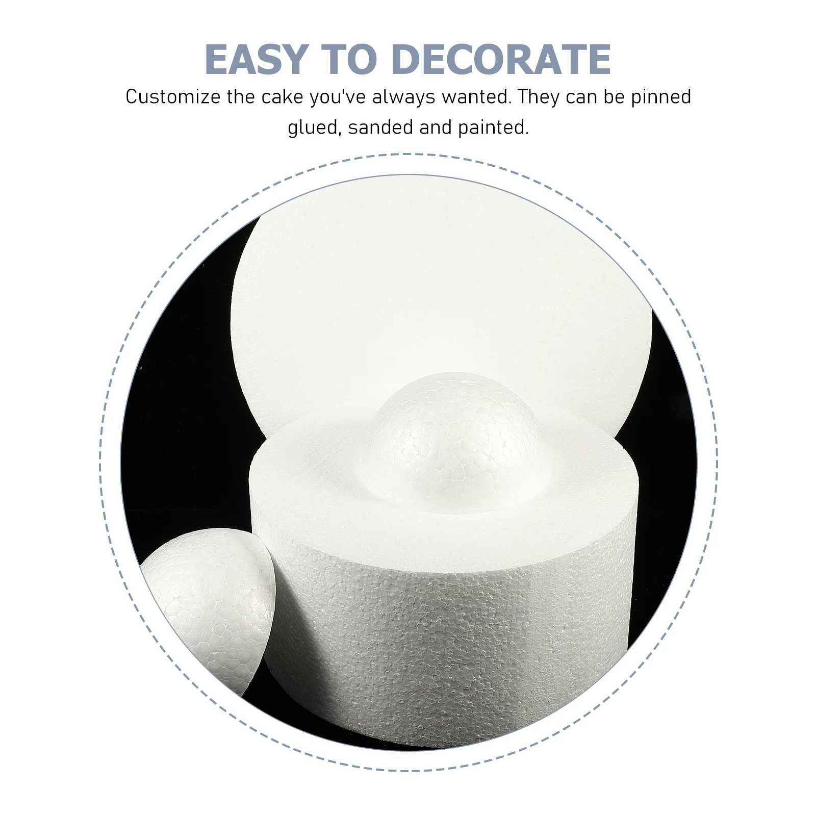Cakestyrofoamrounds Craft Shapes Polystyrene Shape Dummy Wedding Moldsmodel Forms Dummies Smooth
Cakestyrofoamrounds Craft Shapes Polystyrene Shape Dummy Wedding Moldsmodel Forms Dummies Smooth
