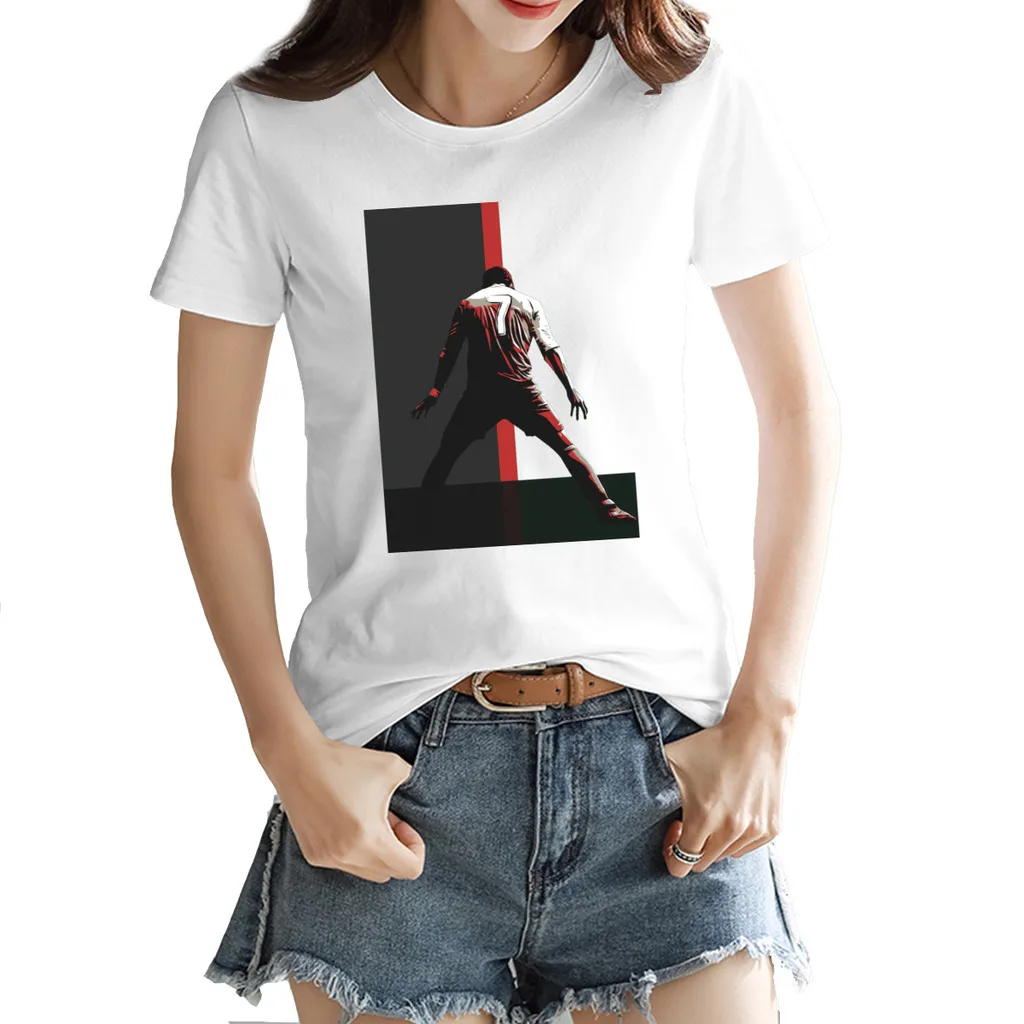 Tees Brazil (14) Cristianoes and Ronaldoes Football Player Women's T-shirt Creative Home Move Title High grade USA Size
Tees Brazil (14) Cristianoes and Ronaldoes Football Player Women's T-shirt Creative Home Move Title High grade USA Size