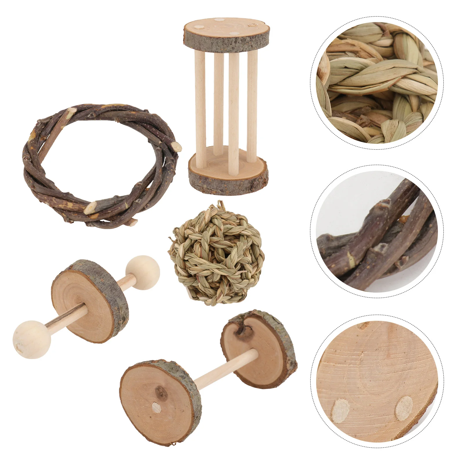 Toys Toy Chewing Hamster Chew Bird Grinding Parrot Plaything Molar Wooden Teeth Bunny Dumbbell Bite Accessory Hamsters
Toys Toy Chewing Hamster Chew Bird Grinding Parrot Plaything Molar Wooden Teeth Bunny Dumbbell Bite Accessory Hamsters