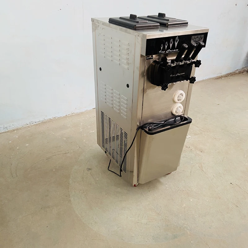 Sundae Ice Cream Machine Smart Sundae Soft Ice Cream Machine with Universal Wheel Kitchen Freezer
Sundae Ice Cream Machine Smart Sundae Soft Ice Cream Machine with Universal Wheel Kitchen Freezer