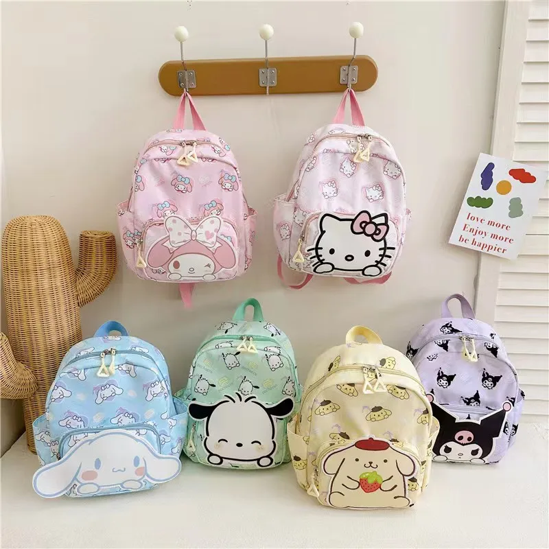 Cute Sanrio Hello Kitty Kuromi Cinnamoroll Anime Children Kawaii Schoolbag Large Capacity Backpack Outdoors Knapsack Storage Bag
Cute Sanrio Hello Kitty Kuromi Cinnamoroll Anime Children Kawaii Schoolbag Large Capacity Backpack Outdoors Knapsack Storage Bag