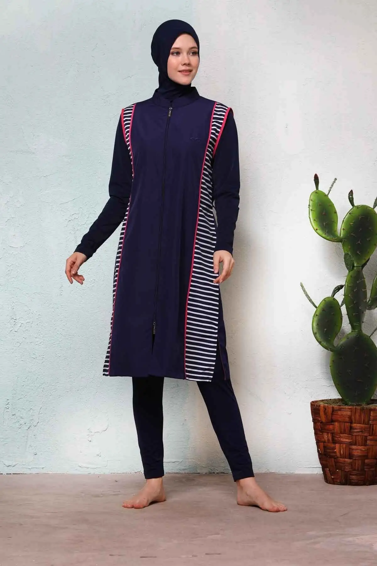 Women Muslim Swimsuit Burkinis Modest Clothing Islamic Long Sleeves Muslimah Hijab Full Cover Sport Swimwears
Women Muslim Swimsuit Burkinis Modest Clothing Islamic Long Sleeves Muslimah Hijab Full Cover Sport Swimwears