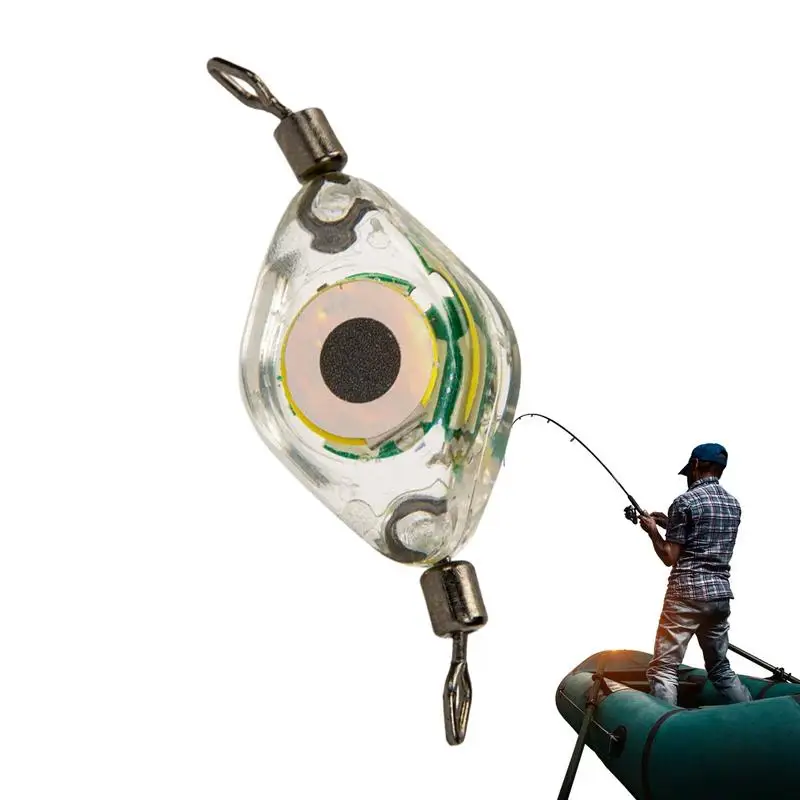 Underwater Fishing Light Eye Shaped Trolling Lures Super Bright Submersible Water Triggered LED Flasher Fishing Bait Light
Underwater Fishing Light Eye Shaped Trolling Lures Super Bright Submersible Water Triggered LED Flasher Fishing Bait Light
