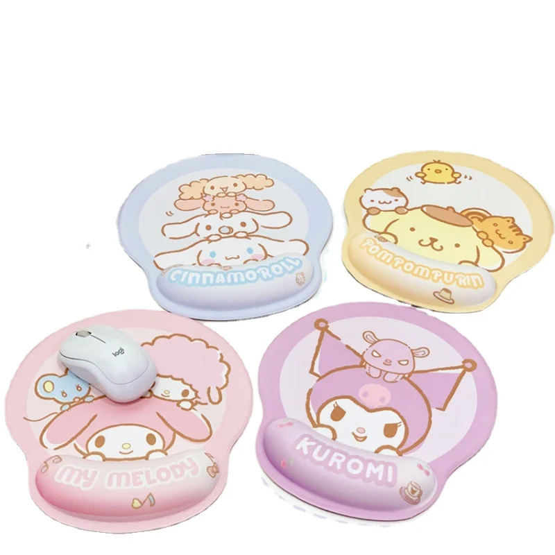 Kawaii Hello Kitty Mouse Pad With Wrist Rest Non-Slip Rubber Kuromi Computer Pad Anime Cinnamoroll My Melody Cute Cartoon
Kawaii Hello Kitty Mouse Pad With Wrist Rest Non-Slip Rubber Kuromi Computer Pad Anime Cinnamoroll My Melody Cute Cartoon