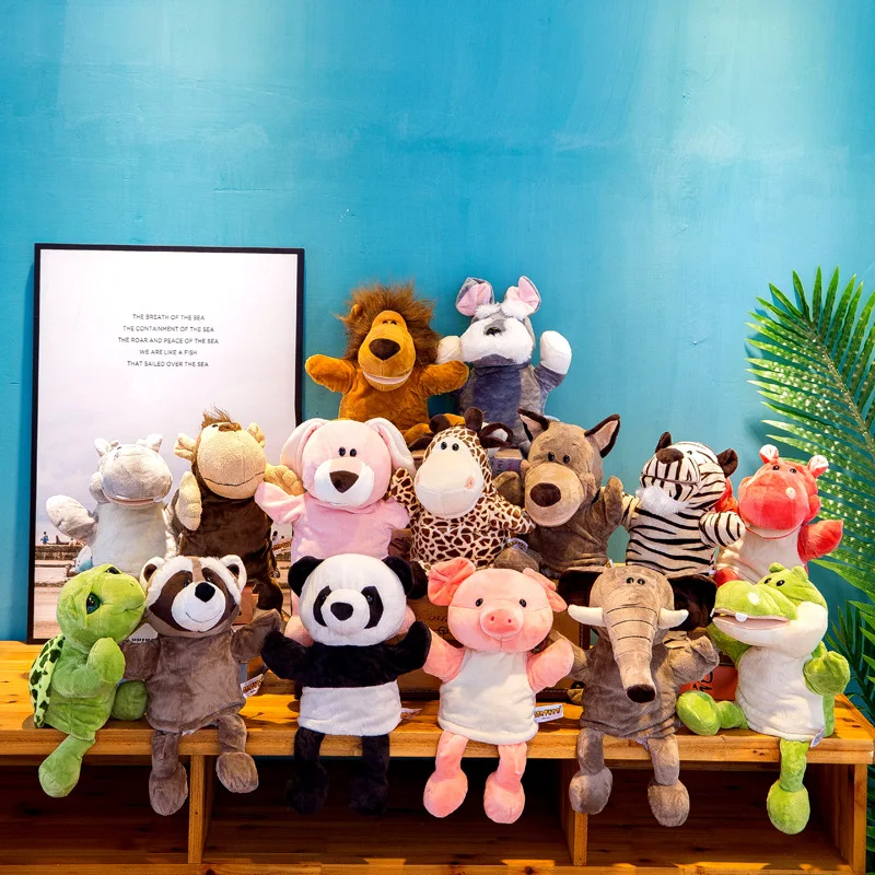 30cm Cute Whole Body Animal Hand Puppet Plush Toy Kindergarten Story Interactive Props Parent-child Game Glove Dolls
30cm Cute Whole Body Animal Hand Puppet Plush Toy Kindergarten Story Interactive Props Parent-child Game Glove Dolls