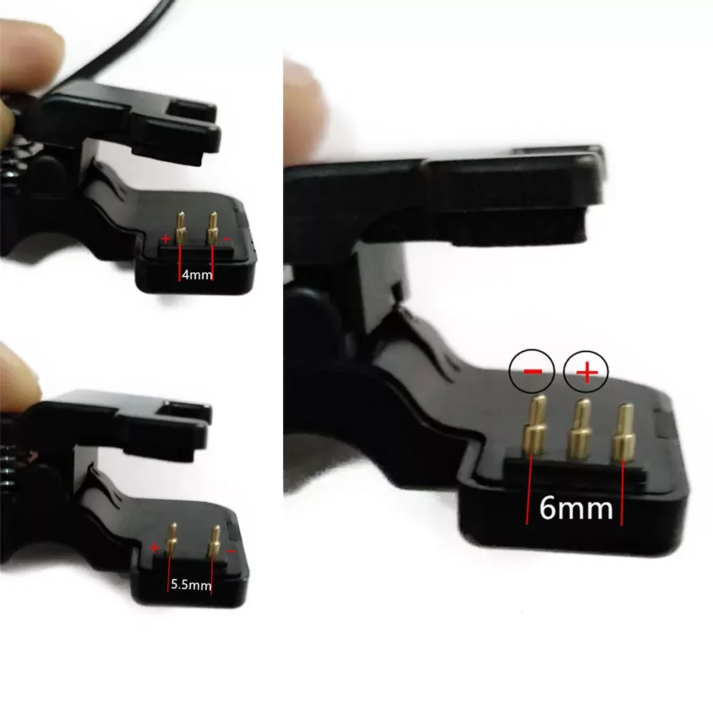 TW64 TW68 Smart watch charger Universal USB charging cable 2 pin 4mm 6mm 3 pin 6mm Clip smart Bracelet charger Wire
TW64 TW68 Smart watch charger Universal USB charging cable 2 pin 4mm 6mm 3 pin 6mm Clip smart Bracelet charger Wire