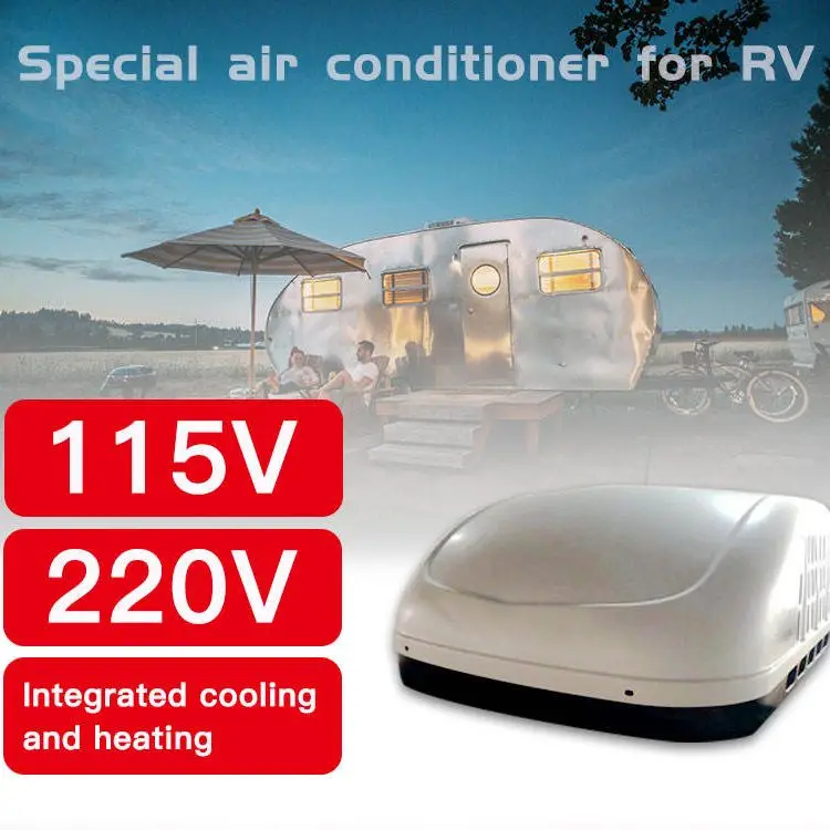 

15000 BTU Heat and cool RV Rooftop RV Air Conditioner 115v 220v Motorhome TruckCamper Van Caravan Car Parking Air Conditioning