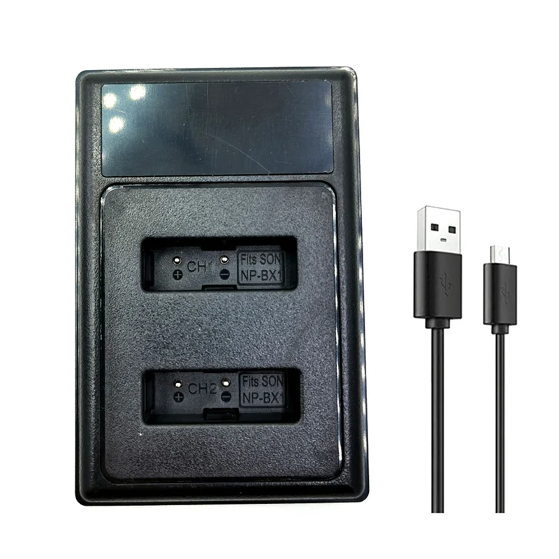 Зарядное устройство NP-BX1 с двумя USB-портами и ЖК-дисплеем для камеры Sony H400 HX300 RX10 HX50 HX300
Зарядное устройство NP-BX1 с двумя USB-портами и ЖК-дисплеем для камеры Sony H400 HX300 RX10 HX50 HX300